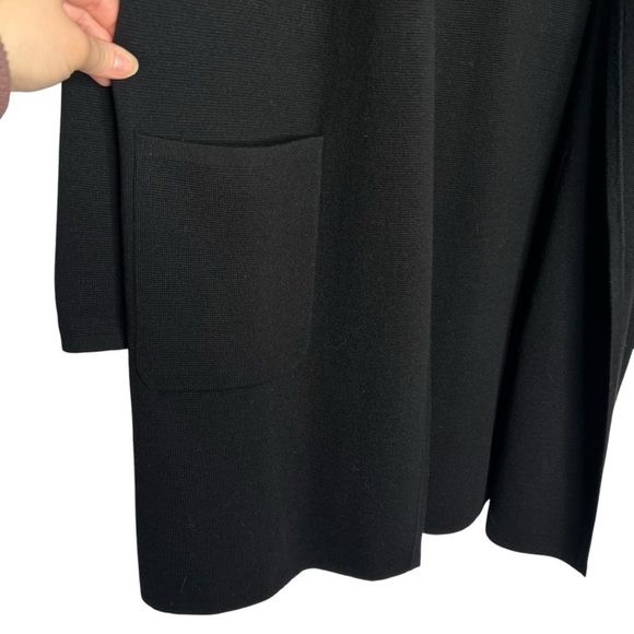 J. Crew Juliette Collarless Sweater Blazer Black Size XS NEW - Picture 11 of 16